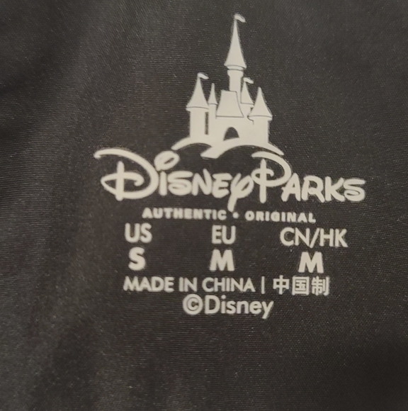 Disney World 1971 Windbreaker Jacket Black/Grey/Small - Picture 5 of 7